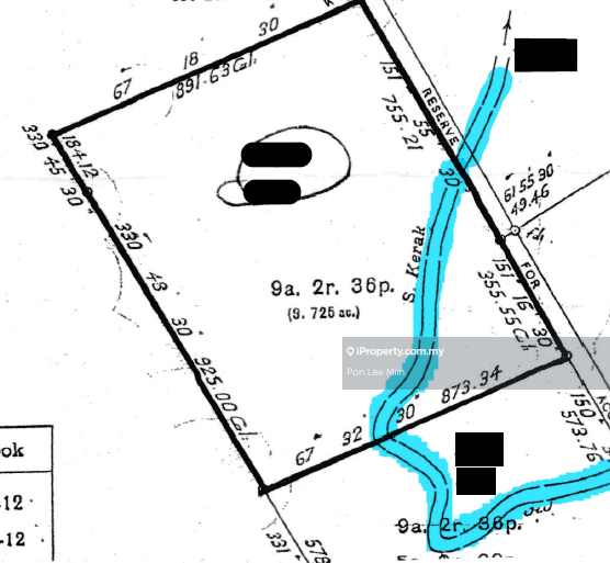 Kuala Lipis Agricultural Land- 9.72 acres, Freehold, Sungai Karak