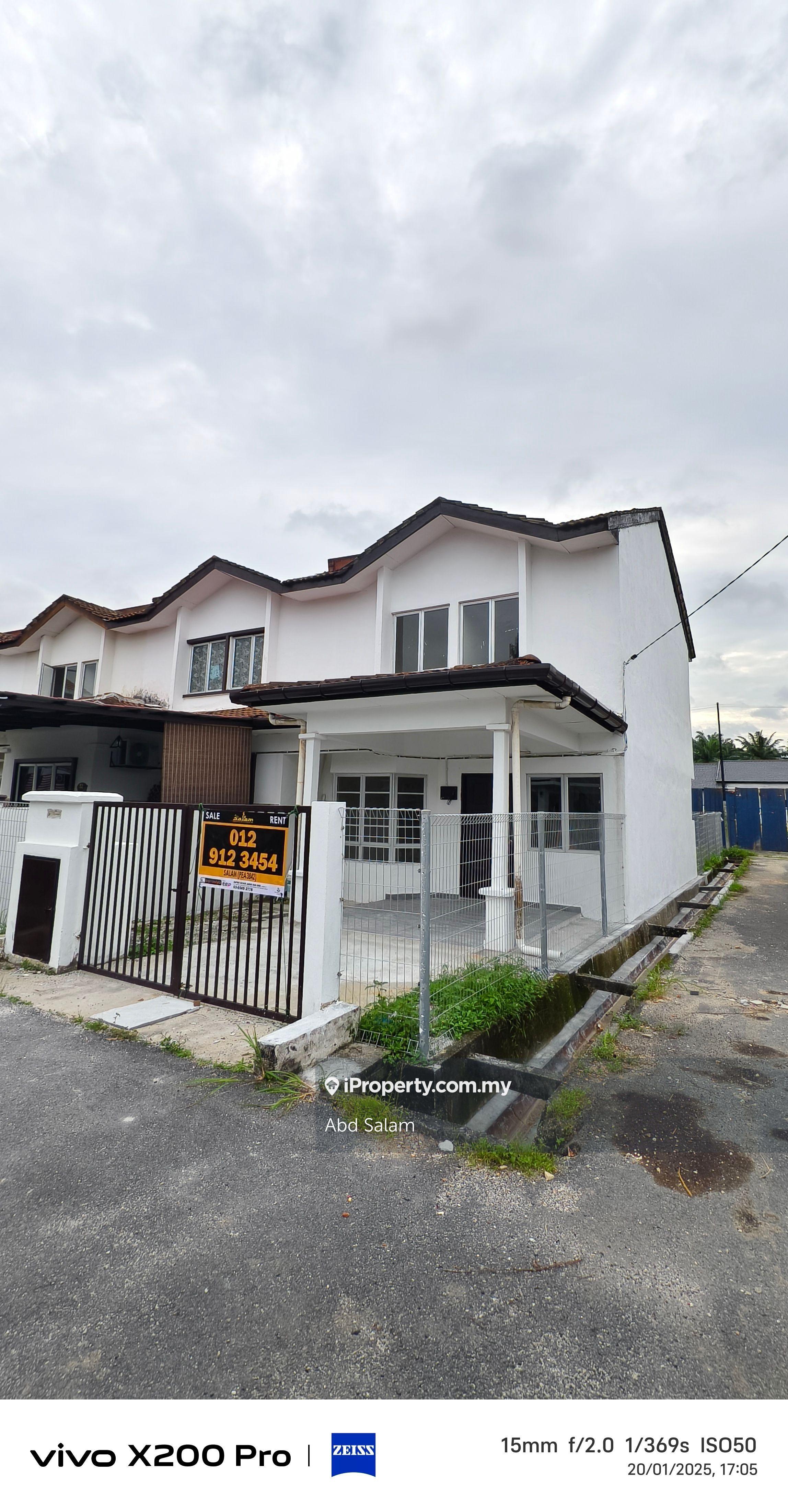 Cheapest Open Facing Double Storey End Lot Desa Kencana Meru Klang