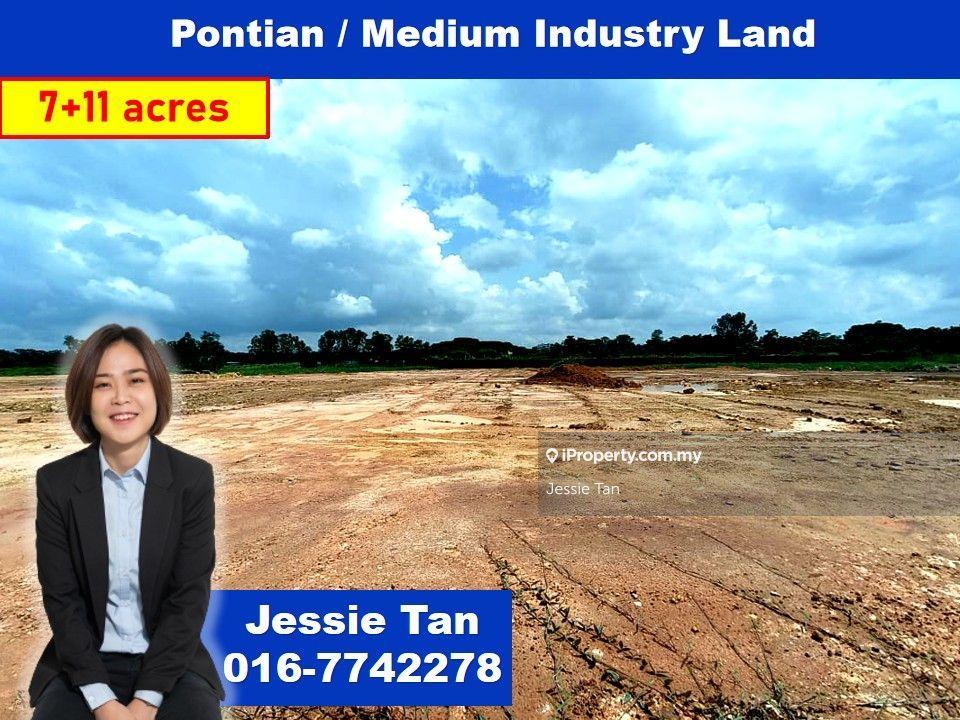 Pontian medium industry land for sale