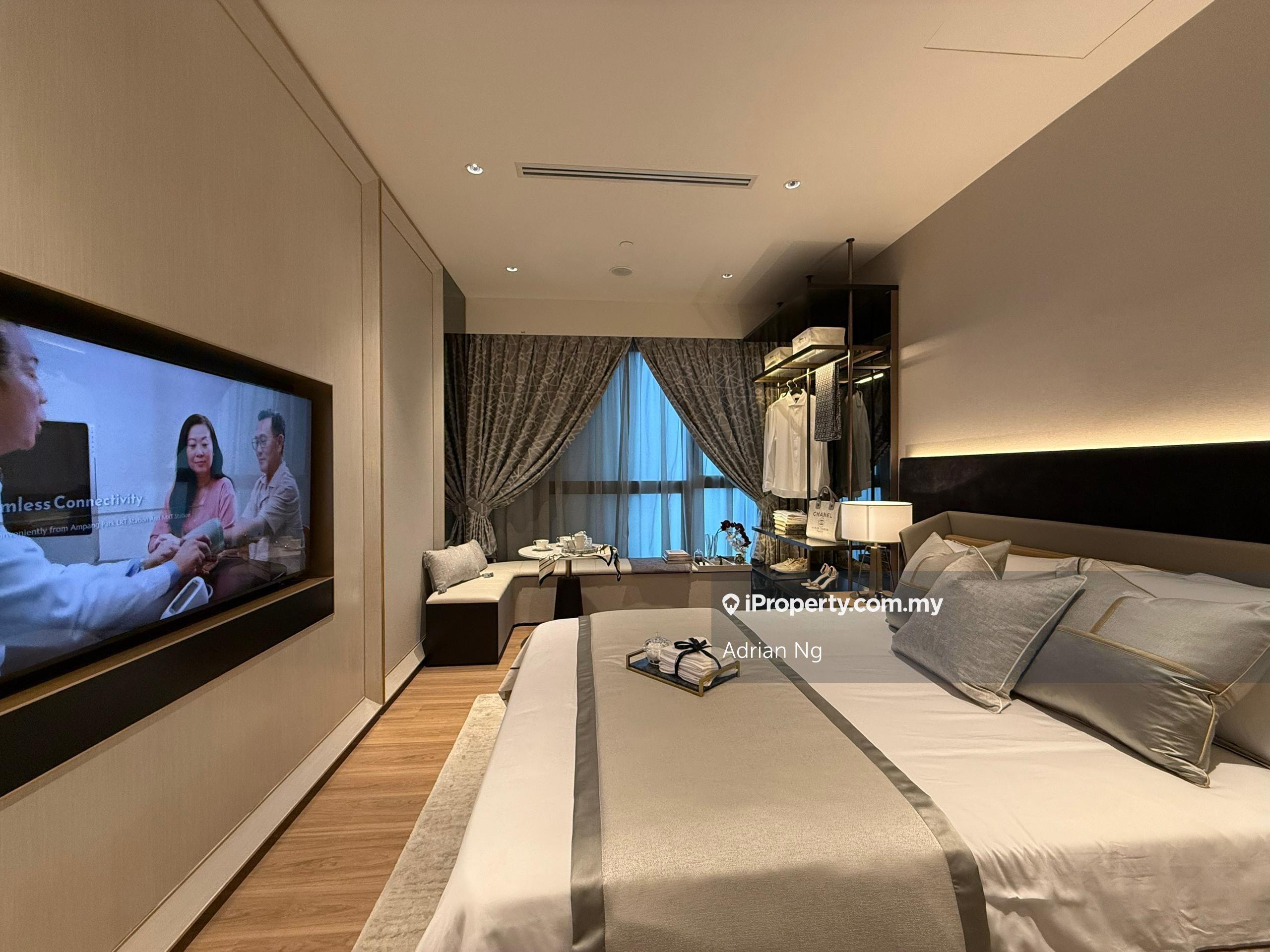 KLCC Freehold New Project. High rental yield. Free legal fee.