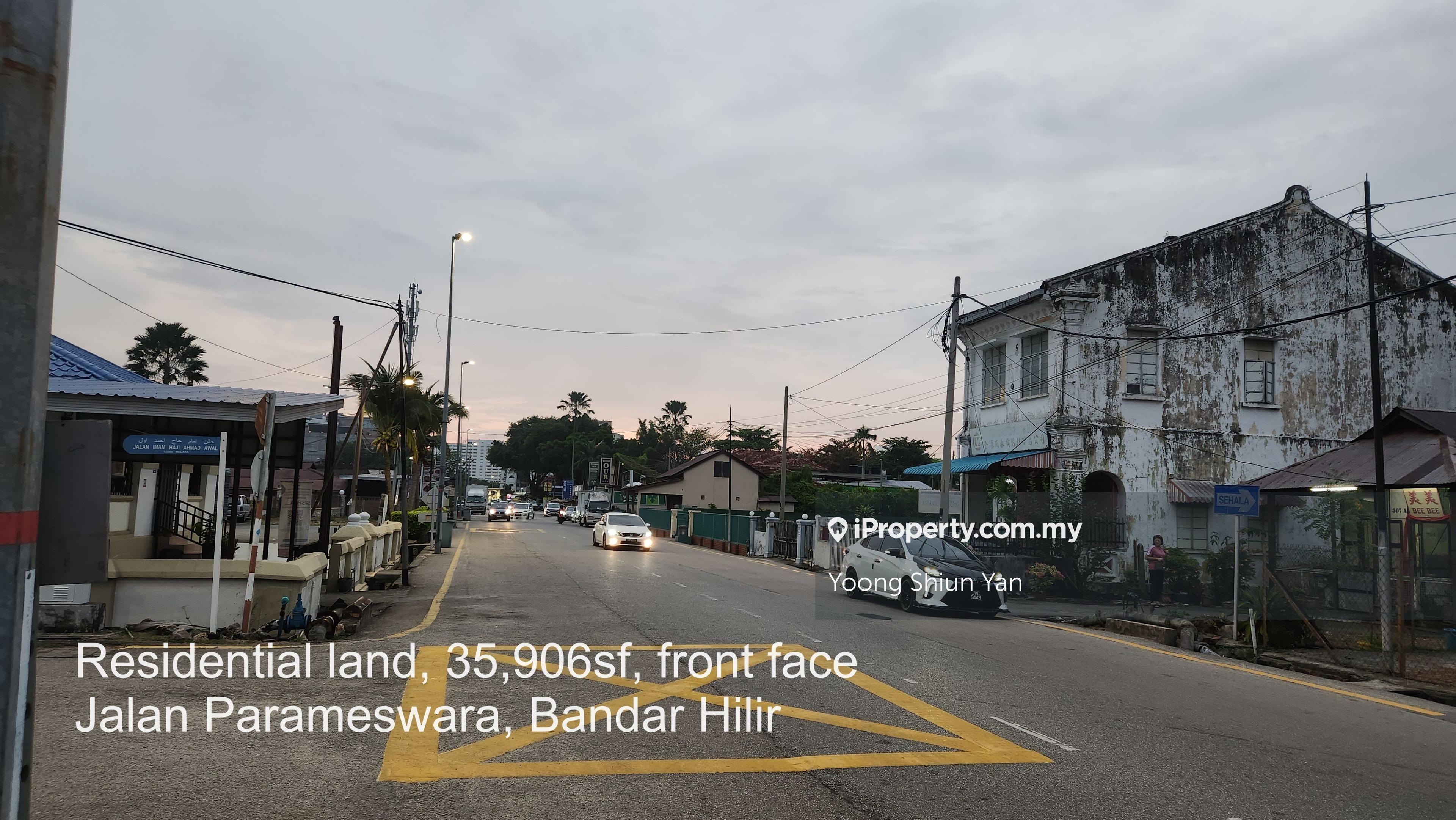 Spacious Residential Land @ Jalan Parameswara (Melaka Raya at back)