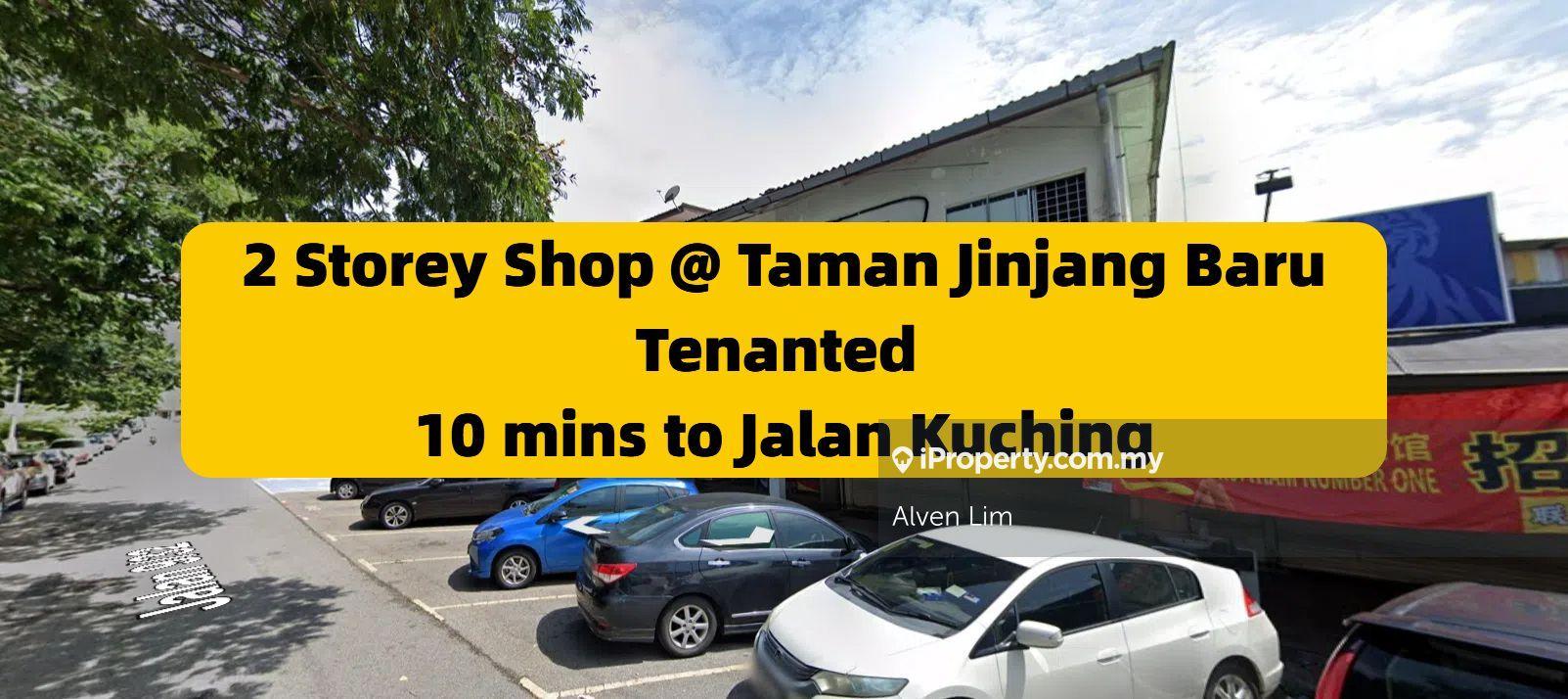 Taman Jinjang Baru, 2 Storey Shop, Tenanted