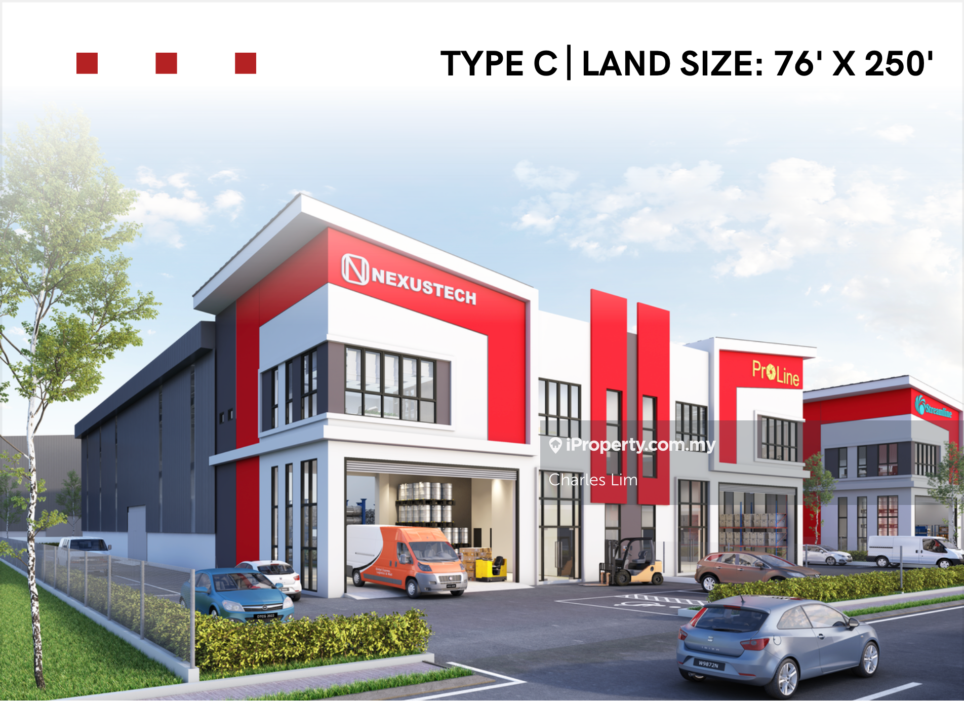 2 Storey ( 76 x 250 )  Semi-D Factory Jenjarom Industrial Park Banting