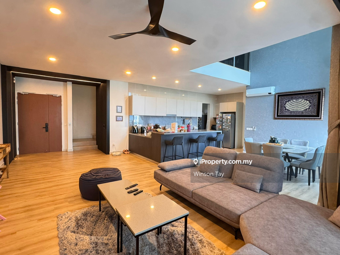 Duplex unit, Fully Renovated, 6 carparks, KL view