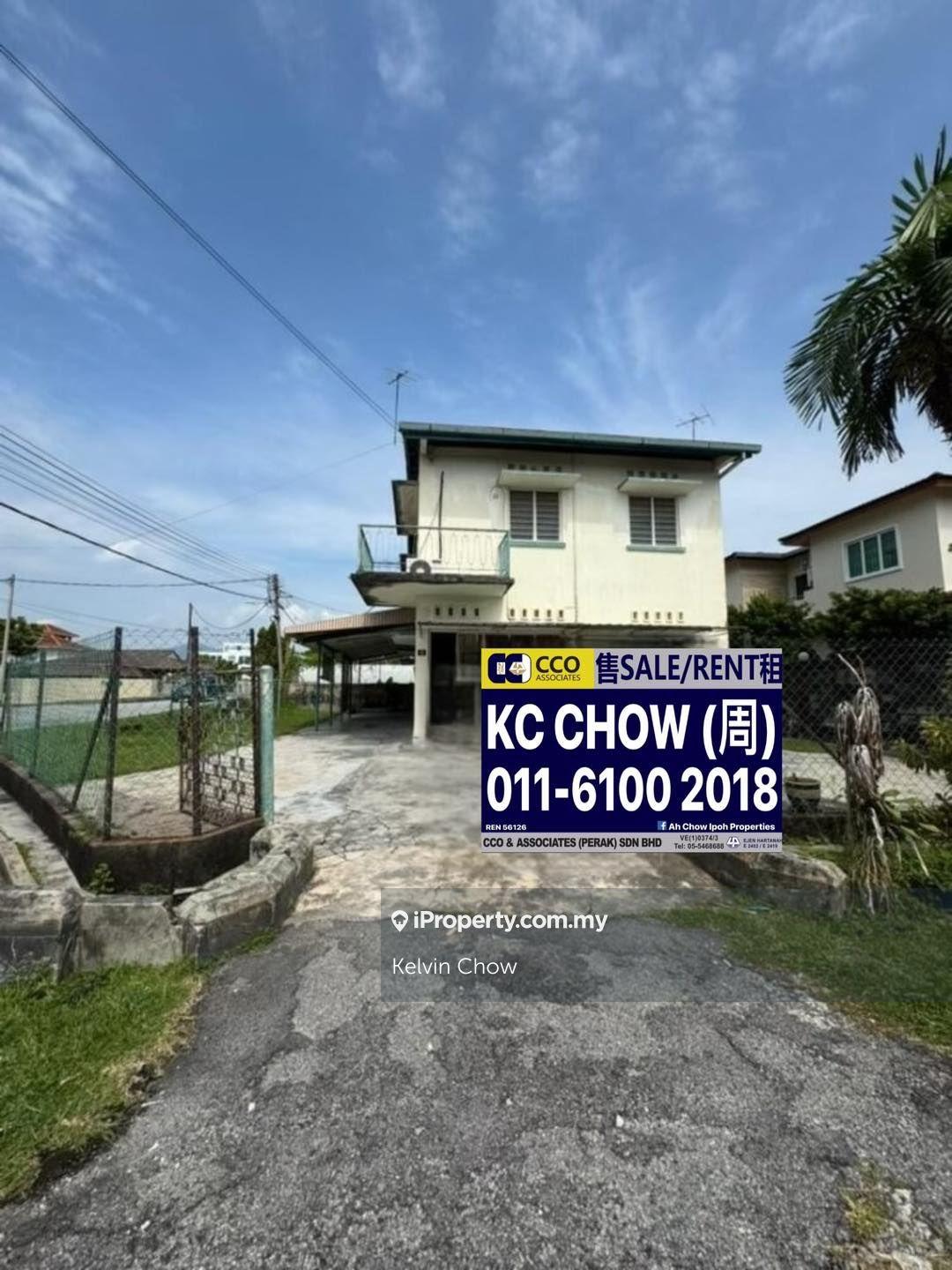 Ipoh Town Taman Mansion Park Double Storey Bungalow Corner House
