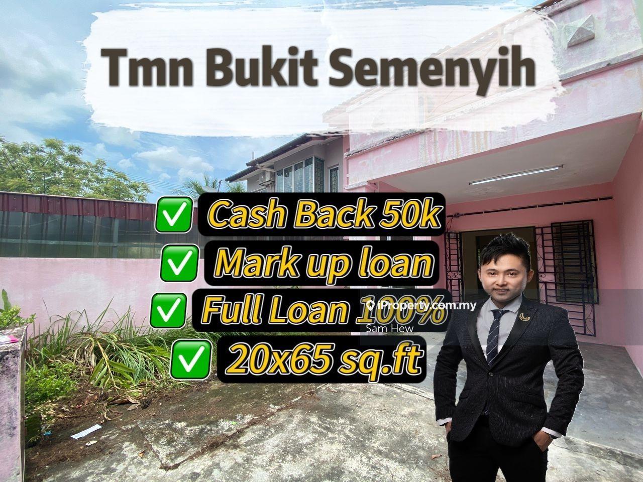Taman Bukit Semenyih, 20x65sf, 4 Room 3 Bath, Full Loan 100%