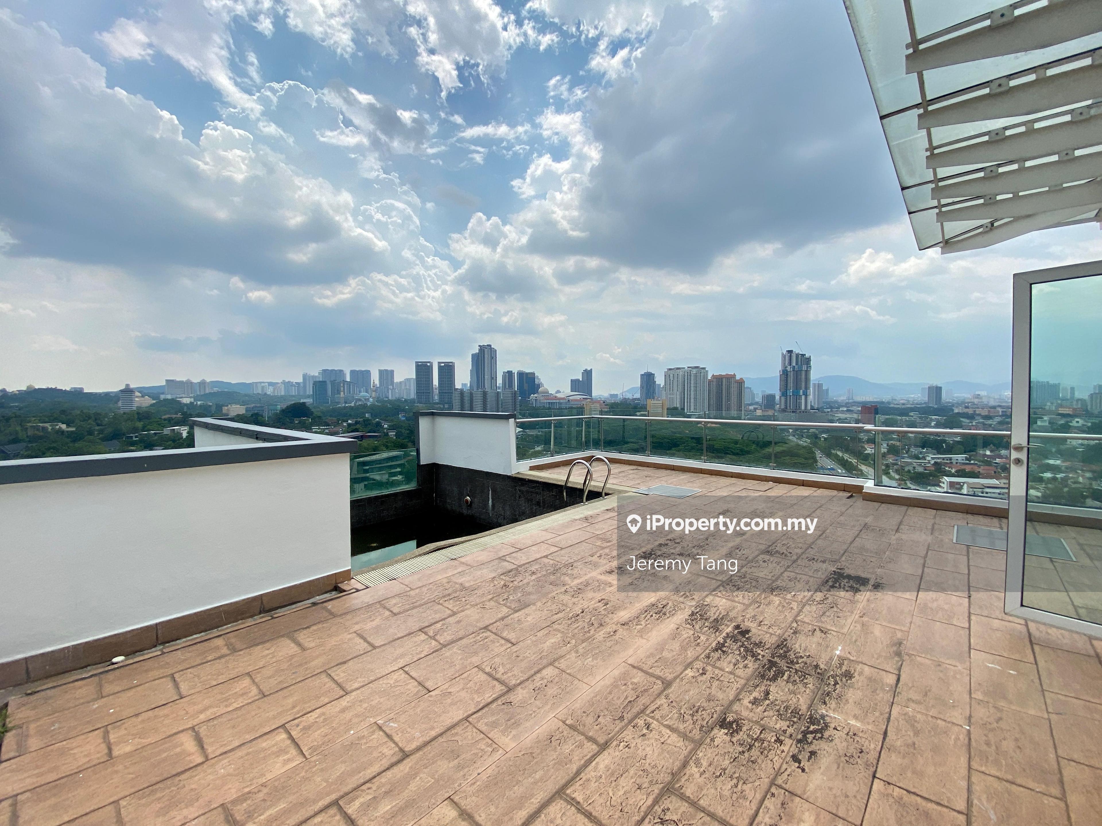 Massive Triplex Penthouse with Rooftop Pool and Private Lift Lobby