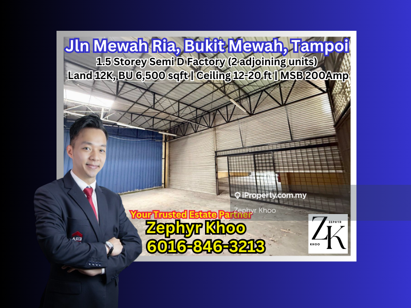 Jalan Mewah Ria, Bukit Mewah, Tampoi Two Adjoining Units