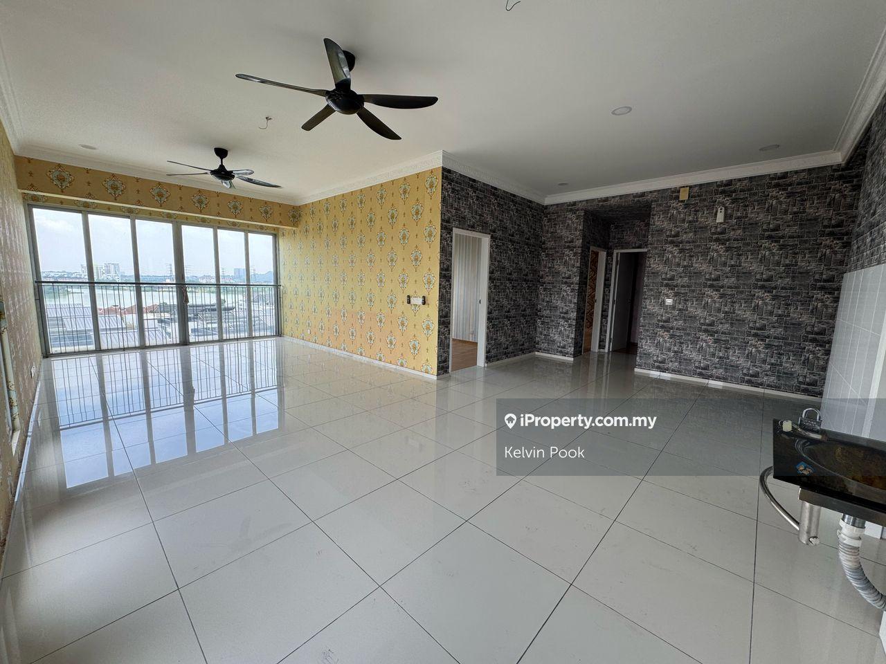 Cozy Elevia Residences Corner Condo Facing Lakeview In Puchong Prima
