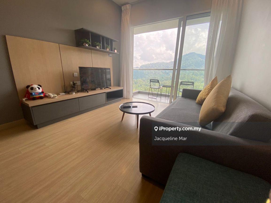 Mountain greenery view for relaxing