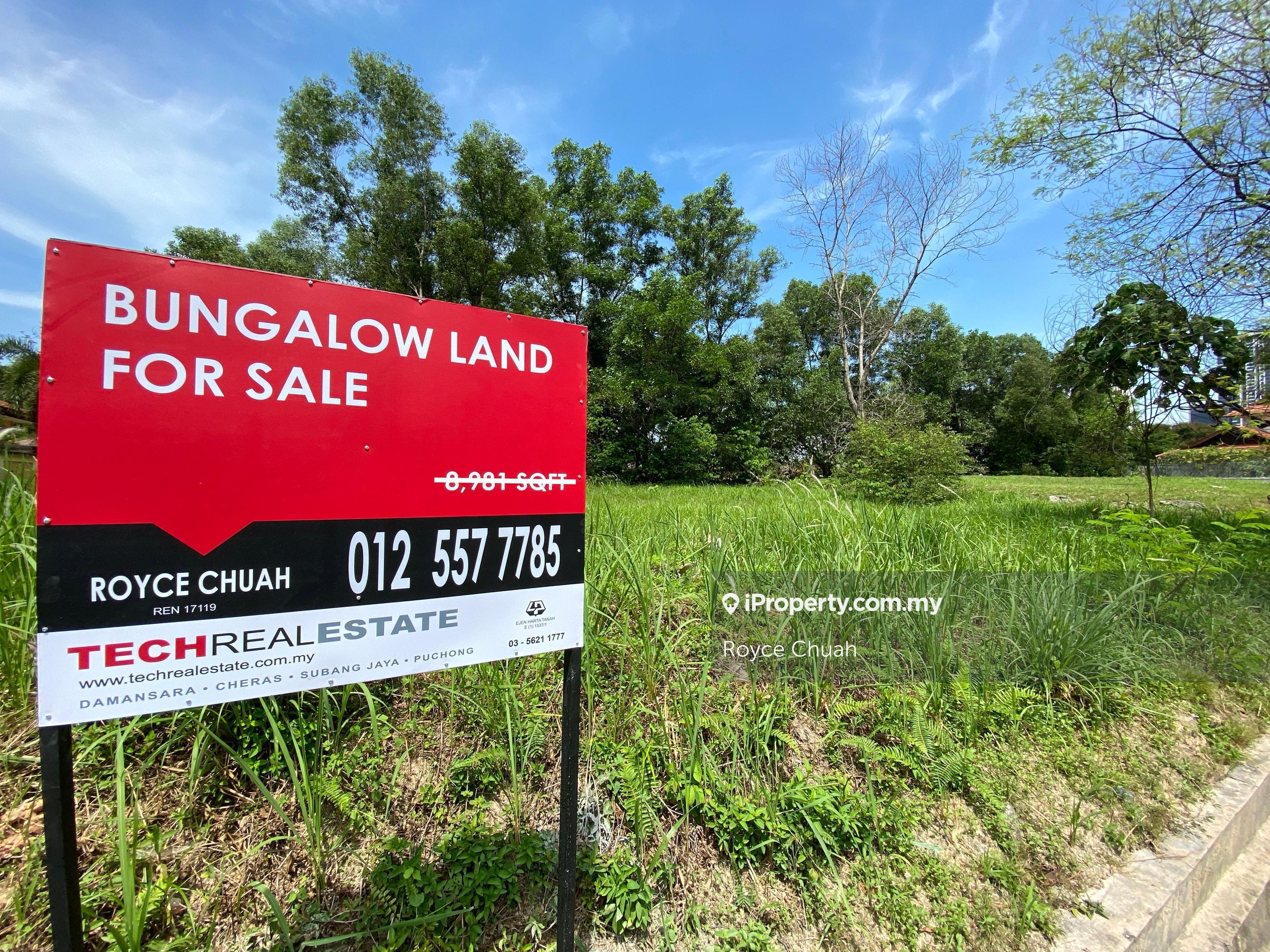 Bungalow land in Bukit Tunku