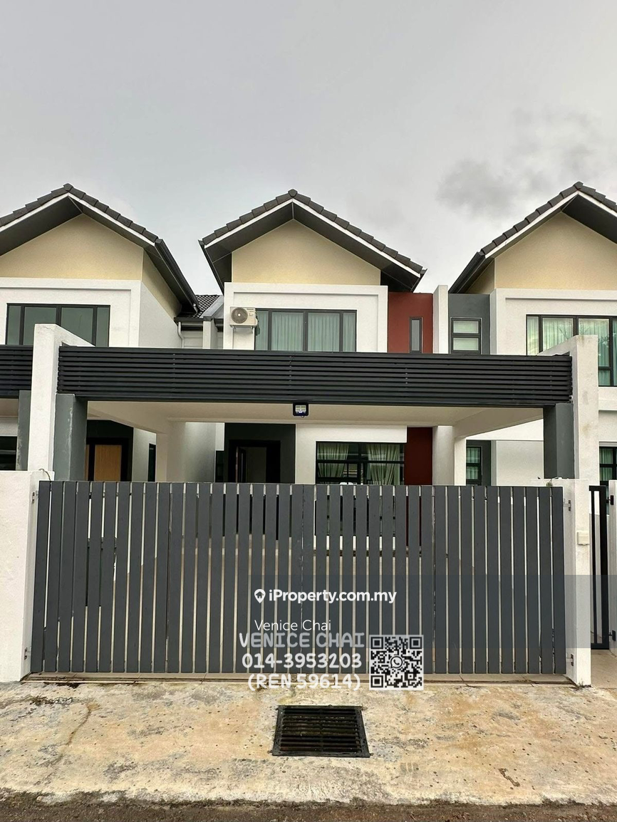 Brand New Double Storey Terrace Intermediate House For Rent in Miri