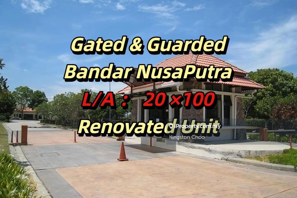 Limited Unit Land Area : 20x100,Double Sotrey House For Sale