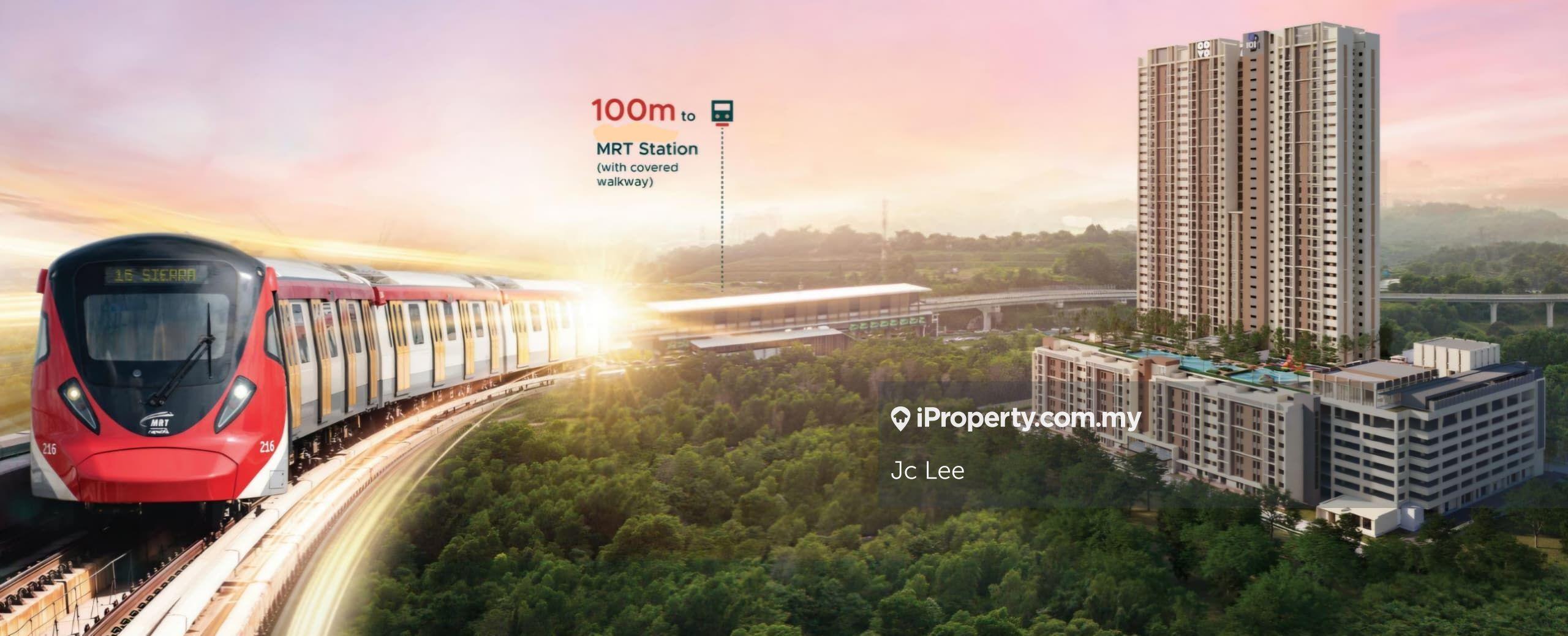 New Launch 100m to MRT direct line KLCC TRX 0 downpayment 