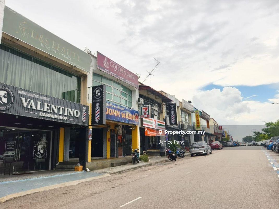 Facing main road