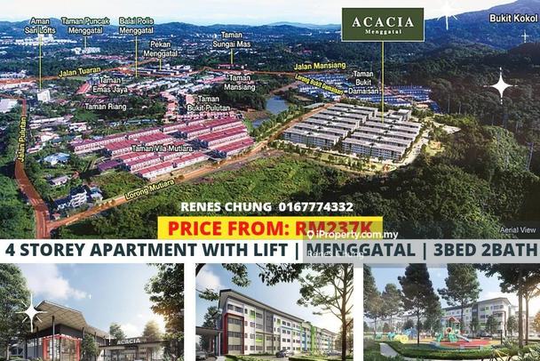 Acacia Corner lot Apartment 3 bedrooms for sale in Kota Kinabalu 