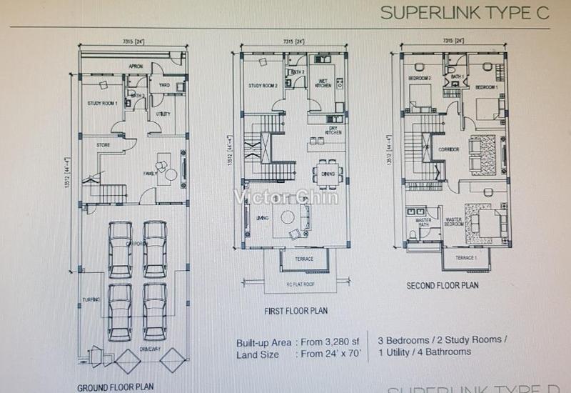 Rumah Teres 3-Tingkat untuk Dijual di Puncak Indah, Ampang oleh Victor Chin - iProperty.com.my