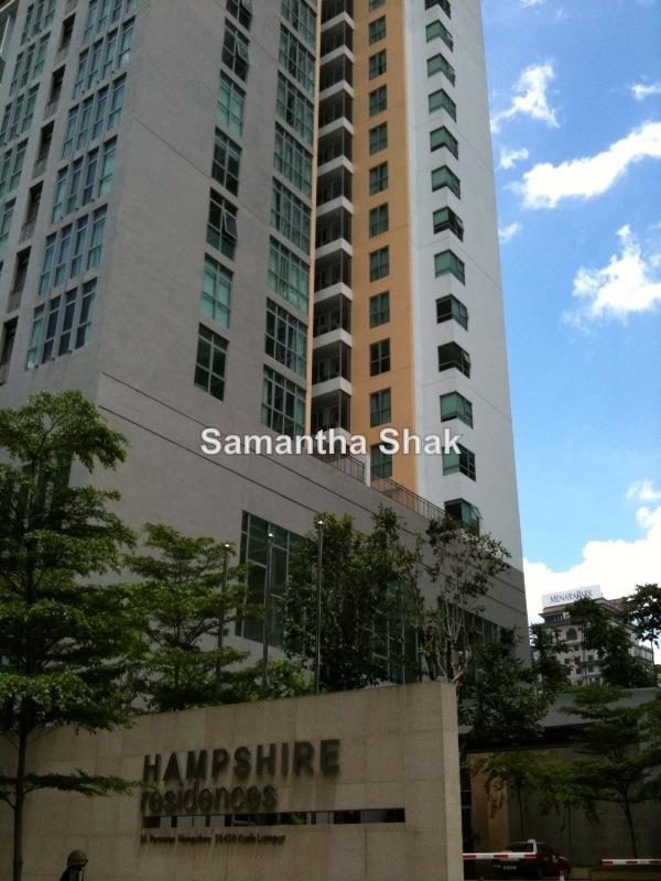 Kondominium untuk Dijual di Hampshire Residences oleh Samantha Shak - iProperty.com.my