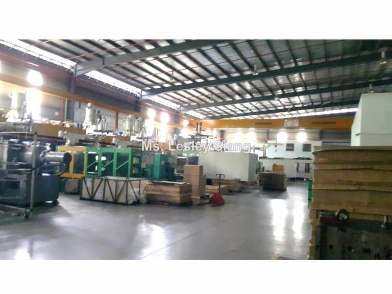 For Sale - Detached Factory at Skudai BUA: 4Acres VS LS:6.3 Acres for Sale (RM181psf) PW:4,600amp (HT)