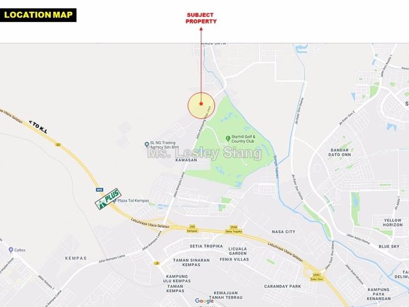 For Rent - Industrial Approved Land at Skudai For Rent(4.19 Acres@RM0.30) @ Johor Bahru ,Johor