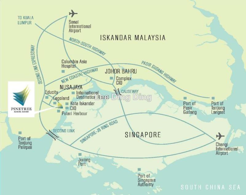Residensi Servis untuk Dijual di PineTree Marina Resort oleh Lee Ding Ding - iProperty.com.my