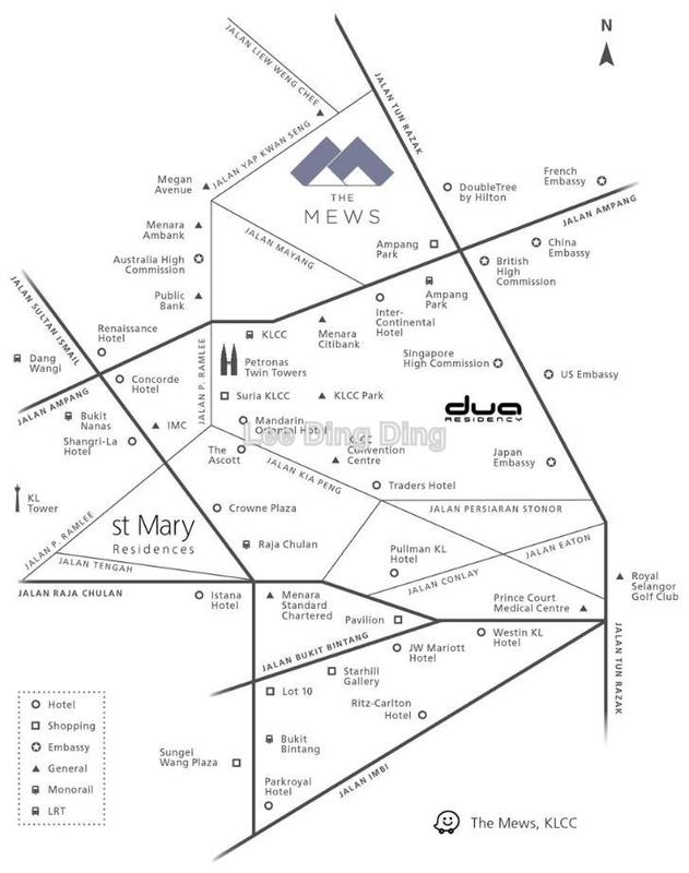 Service Residence for Sale in The Mews by Lee Ding Ding - iProperty.com.my