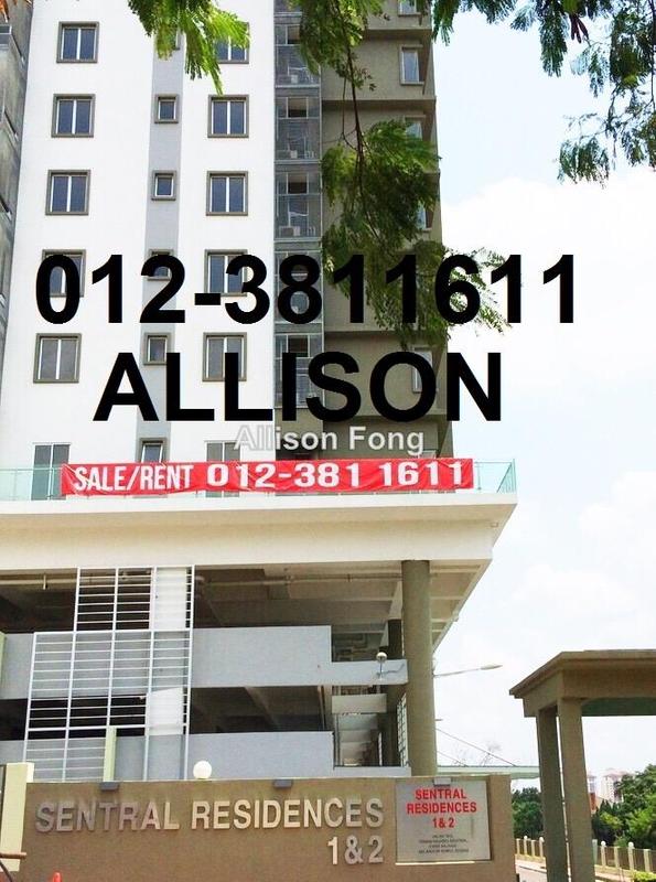 Apartment for Sale in Sentral Residences I & II by Allison Fong - iProperty.com.my