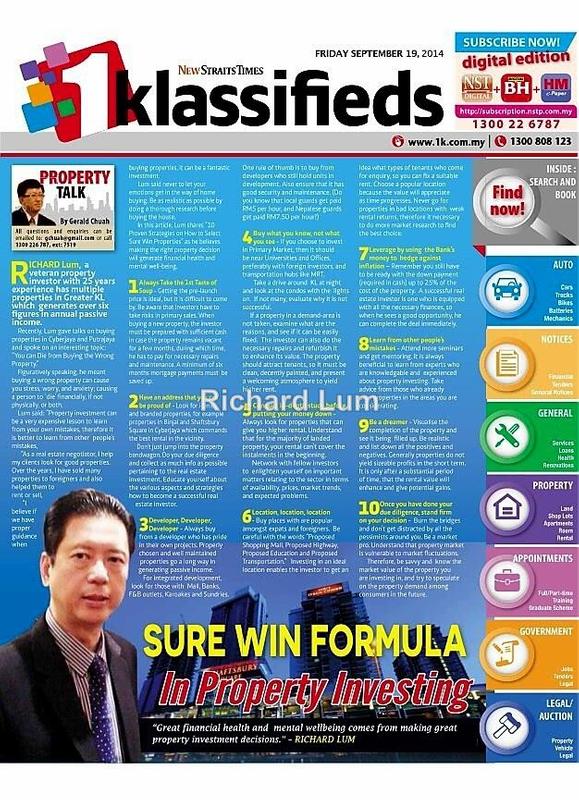 Service Residence for Rent in Shaftsbury Putrajaya by Rick Lum - iProperty.com.my