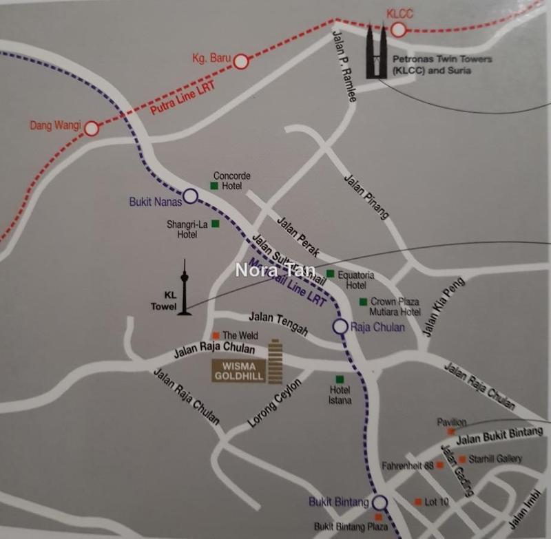 Pejabat untuk Disewa di KL City, Jalan Raja Chulan, KL City Centre oleh Nora Tan - iProperty.com.my