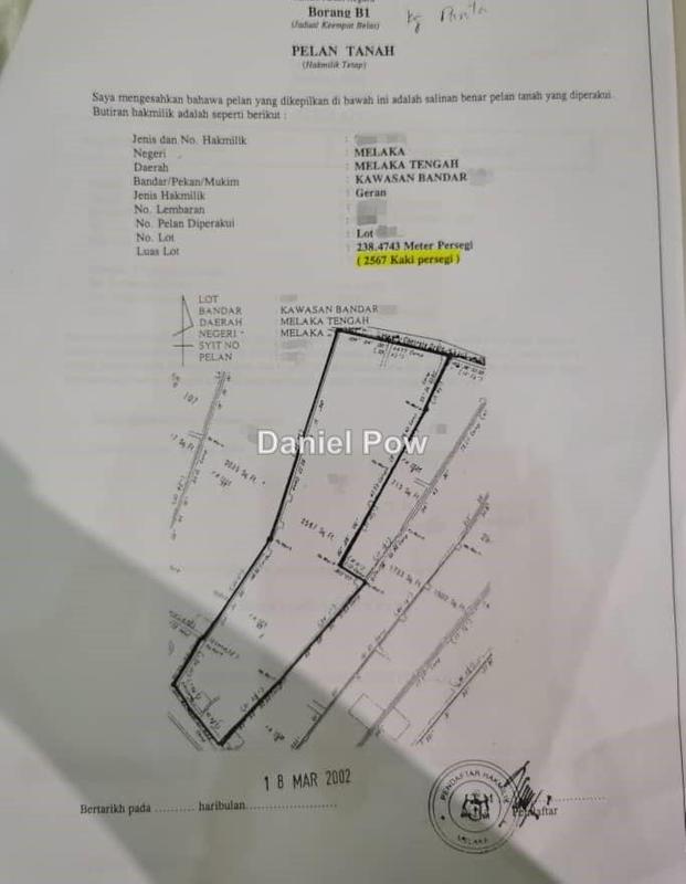 Shop for Sale in Kampung Pantai, Melaka City by Daniel Pow - iProperty.com.my