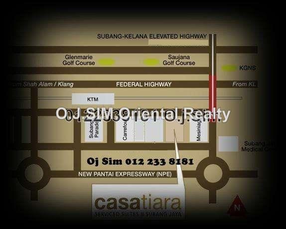 Service Residence for Sale in Serviced Residence @ Casa Tiara by Oj Sim - iProperty.com.my
