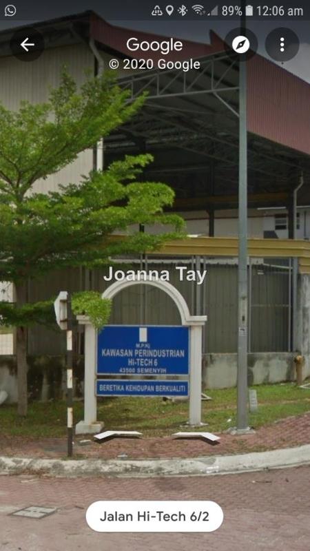 Semi-D Factory for Sale in Kampung Sungai Lalang, Semenyih by Joanna Tay - iProperty.com.my