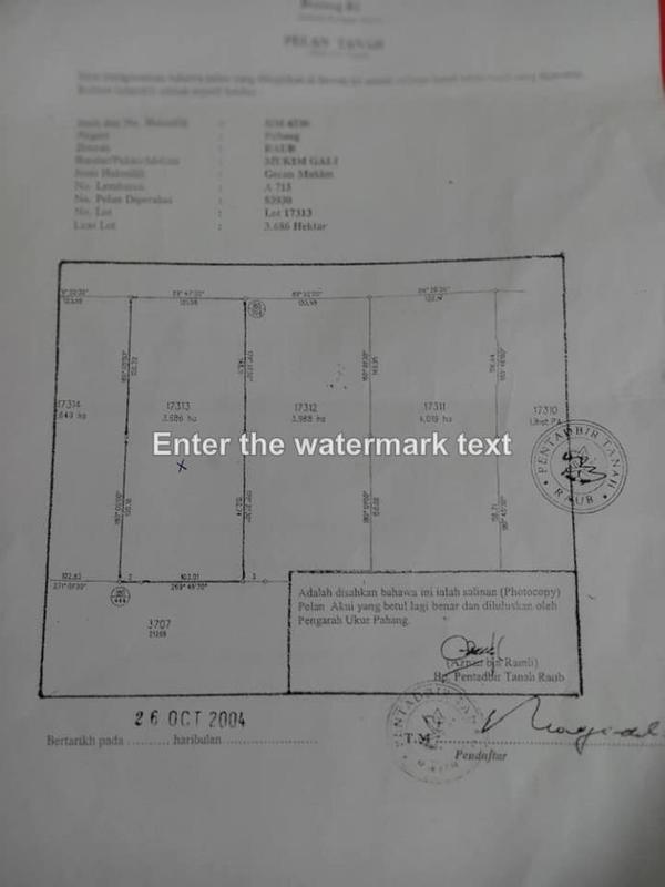 Residential Land for Sale in Sungai Ruan, Gali by Ong Kean Guan - iProperty.com.my