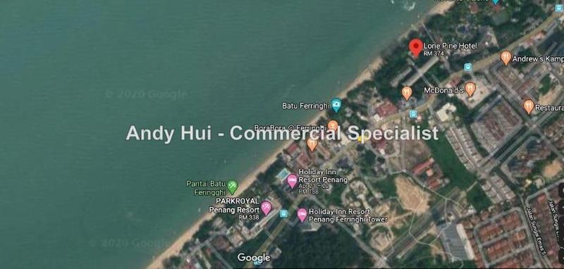For Sale - Batu Ferringhi Land - Seafront Hotel Resort Land