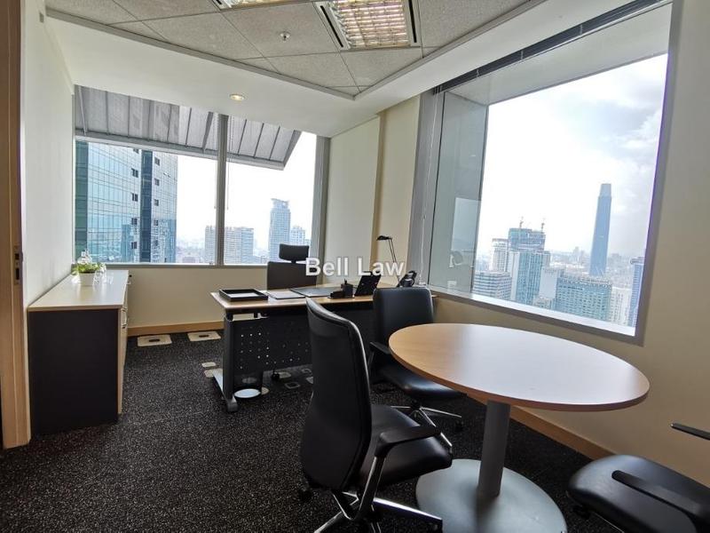 Pejabat untuk Disewa di KLCC, KL City Centre oleh Bell Law - Corner window suite with 1 manager room - iProperty.com.my