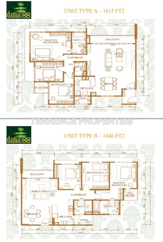 Kediaman Servis untuk Disewa di Damai 88 oleh Terrence Yip - iProperty.com.my