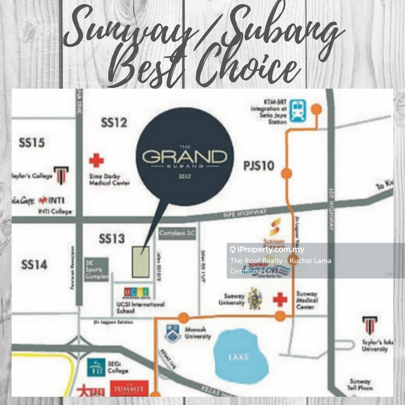 Kediaman Servis untuk Dijual di The Grand Subang Jaya SS13 oleh Desmond Lo - iProperty.com.my