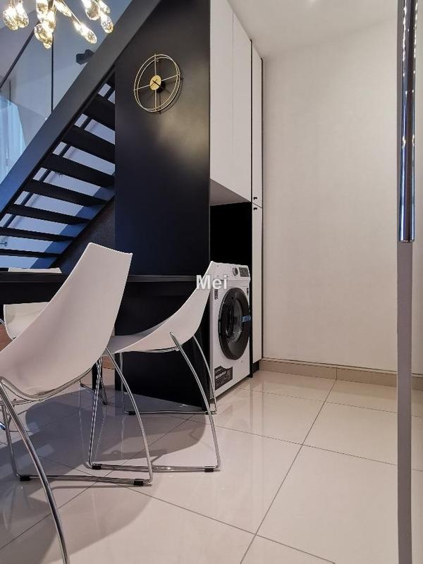 Service Residence for Rent in EkoCheras by Mei - Washer and tall cabinet - iProperty.com.my