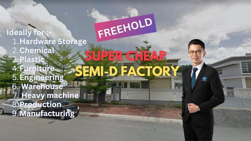 Semi-D Factory for Sale in Villaraya Industrial Park, Semenyih by Kentc Chin - iProperty.com.my