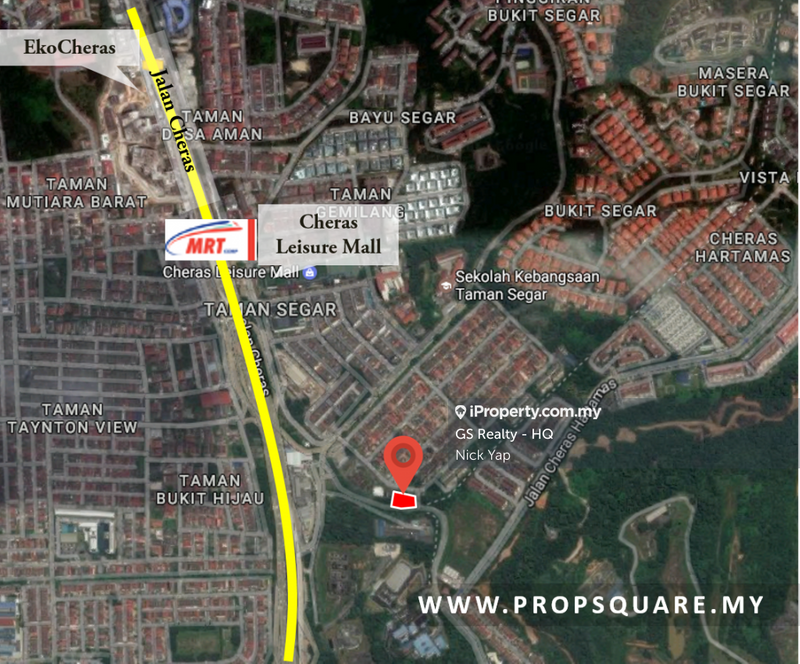Rumah Berkembar untuk Dijual di Taman Bukit Segar, Cheras oleh Nick Yap - iProperty.com.my