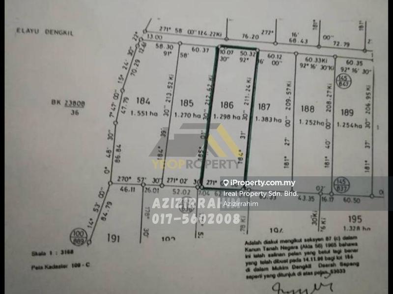 Tanah Pertanian untuk Dijual di Cyberjaya, Selangor oleh Azizirrahim - iProperty.com.my