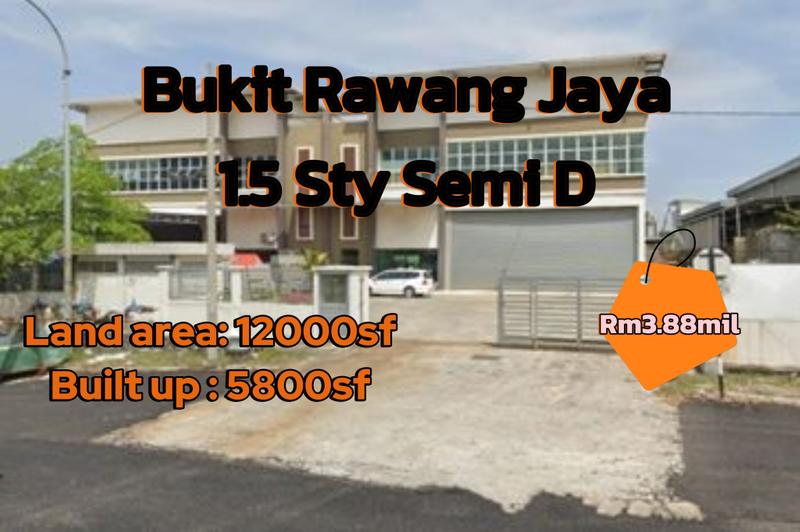 Kilang Terpisah untuk Dijual di Taman Bukit Rawang Jaya, Rawang oleh Vivian Lee - iProperty.com.my