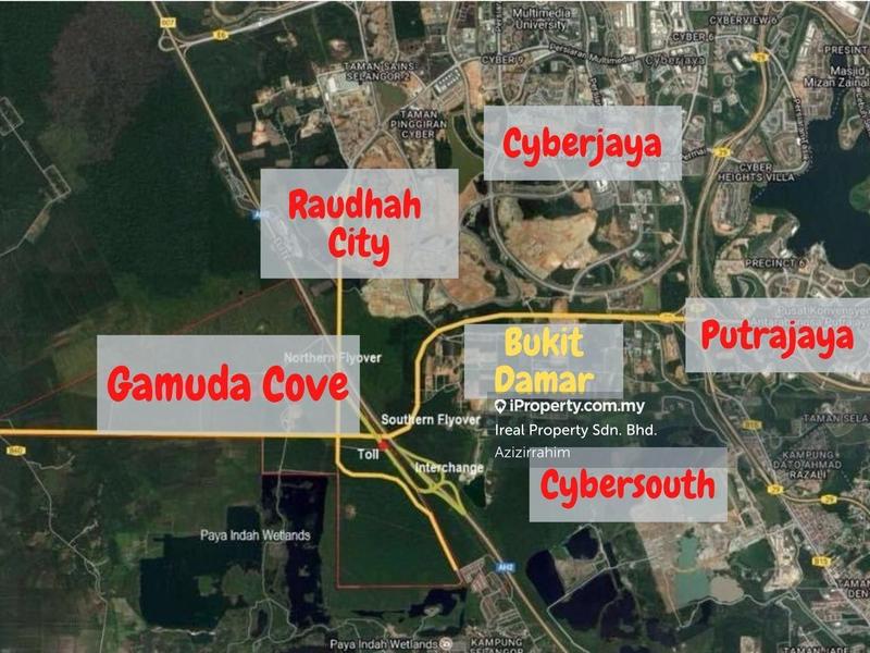 For Sale - Agricultural Land 3.21 Acre Bukit Damar Near Gamuda Cove, Raudhah City Cyberjaya