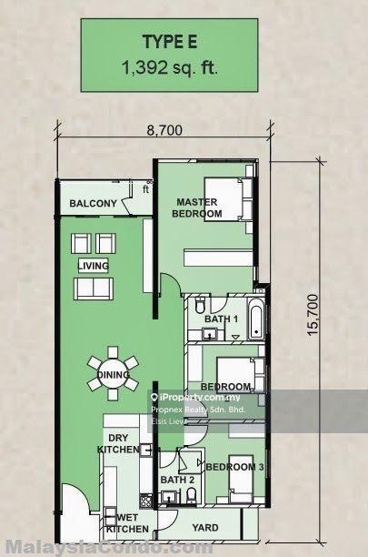 Condominium for Sale in Le Yuan Residence by Elsis Liew - iProperty.com.my