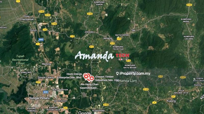 For Sale - Vacant Land | RM 3 psf | Bukit Selambau | Kedah
