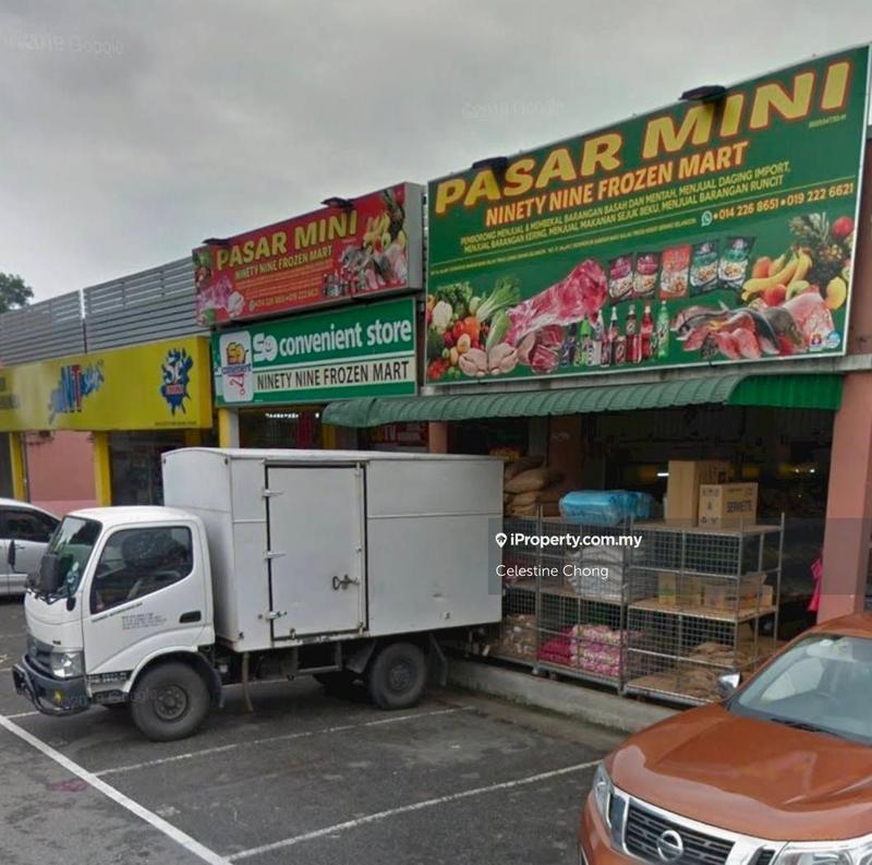 For Sale - Kosmoplek Bandar Baru Salak Tinggi Sepang 2 Adjoining Single Storey Shop for SALE