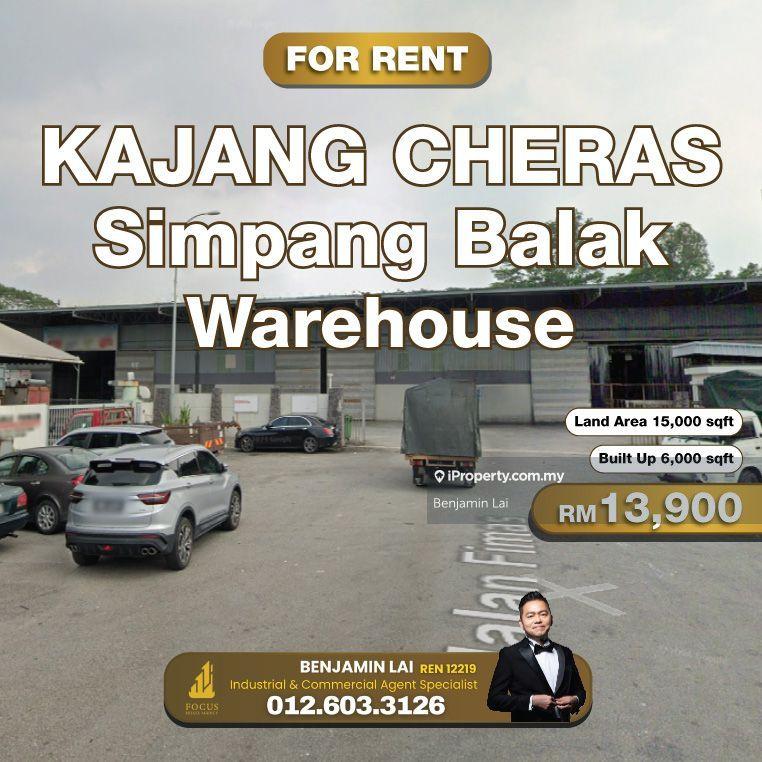 For Rent - Simpang Balak Warehouse