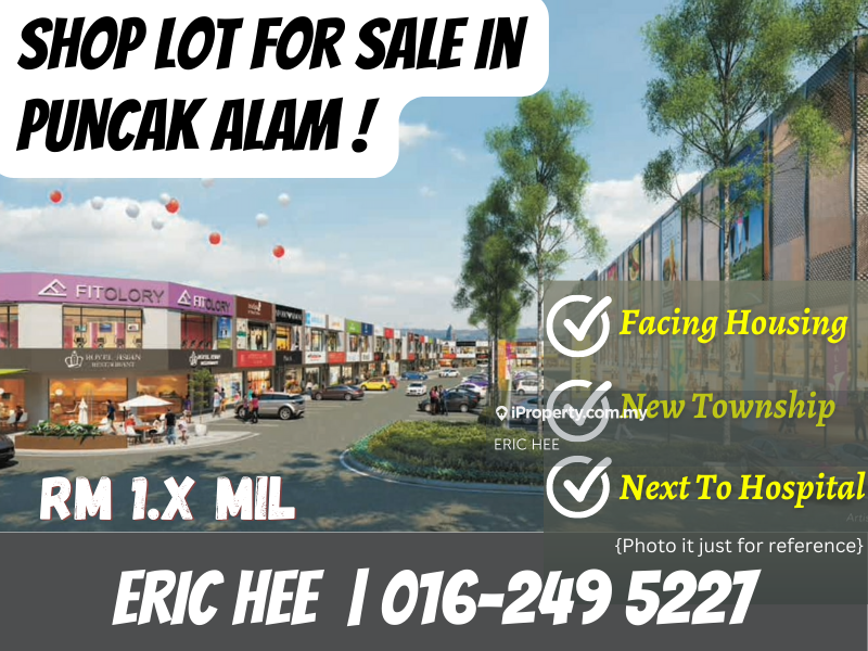 Shop for Sale in Pusat Perdagangan Hillpark Avenue, Puncak Alam by ERIC HEE - iProperty.com.my