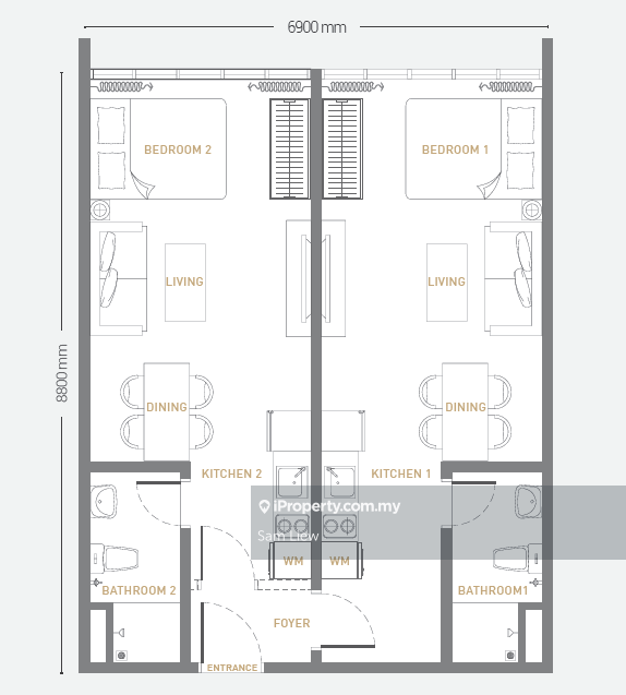 Service Residence for Sale in Majestic Residence by Sam Liew - iProperty.com.my