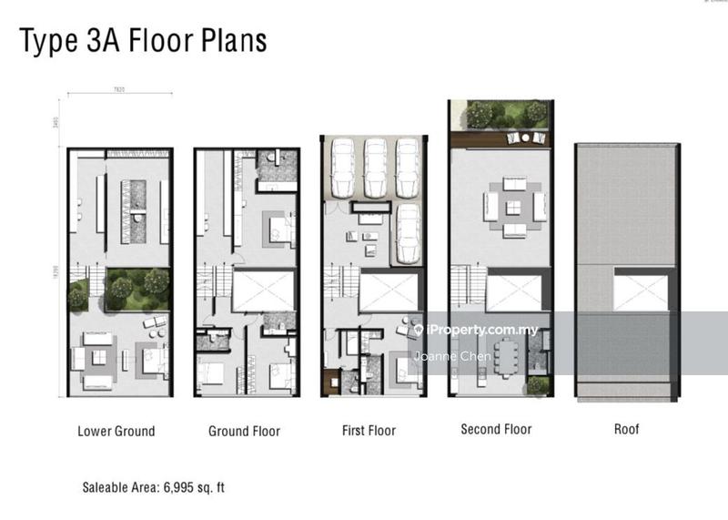 Rumah Berangkai 3.5 Tingkat untuk Dijual di wgzwf, Damansara Perdana oleh Joanne Chen - iProperty.com.my